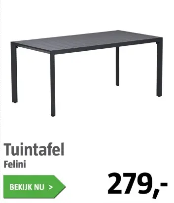 Aanbieding: Tuintafel