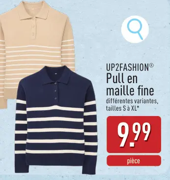 Offre: Pull en maille fine