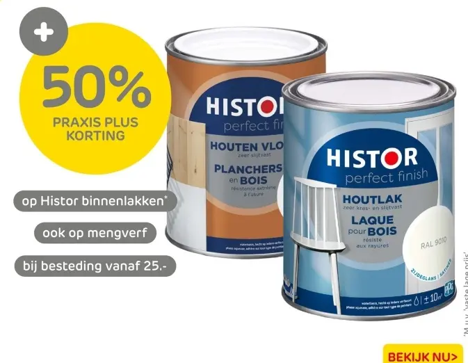 Aanbieding: Histor binnenlakken