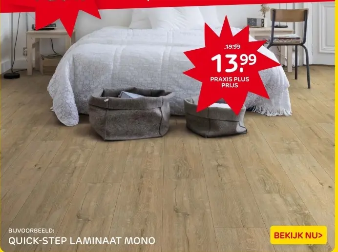 Aanbieding: Quick-step laminaat mono