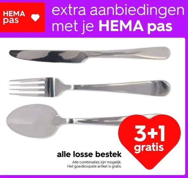 Aanbieding: losse bestek
