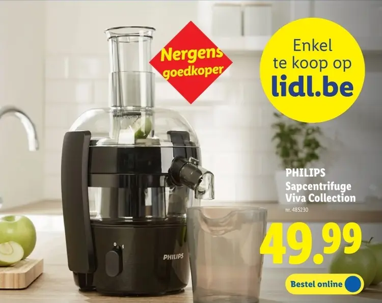 Promotie: Sapcentrifuge Viva Collection