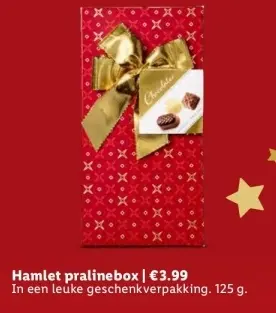 Aanbieding: Hamlet pralinebox