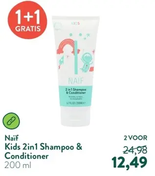 Aanbieding: Naïf Kids 2in1 Shampoo & Conditioner