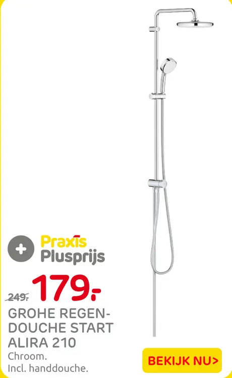 Aanbieding: Regendouche Start Alira 210