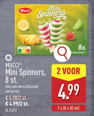 Promotie: Mini Spinners