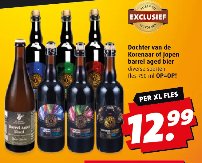 Aanbieding: Dochter van de Korenaar of Jopen barrel aged bier