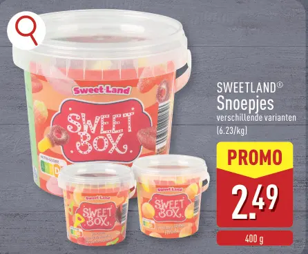 Promotie: Snoepjes
