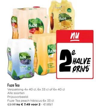 Aanbieding: Fuze Tea