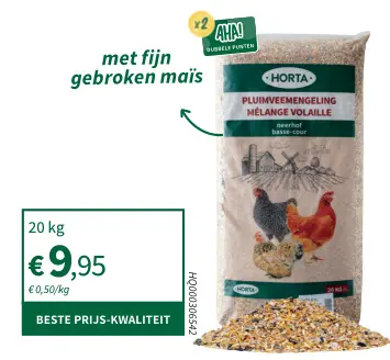 Promotie: Pluimveemengeling