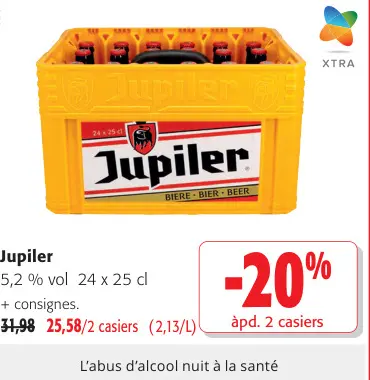 Offre: Jupiler