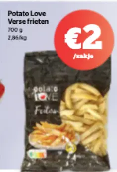 Promotie: Verse frieten