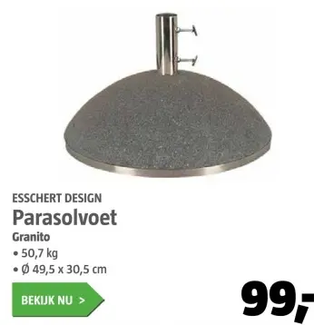 Aanbieding: Parasolvoet