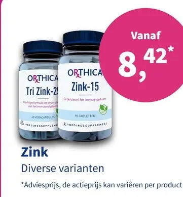 Aanbieding: Zink