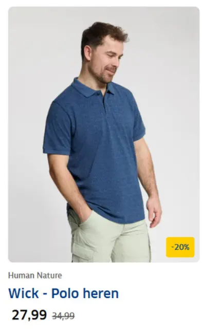 Aanbieding: Wick - Polo heren