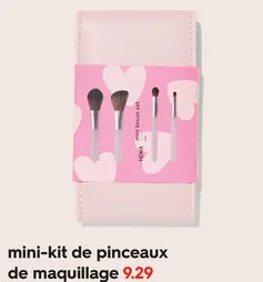 Offre: mini-kit de pinceaux de maquillage