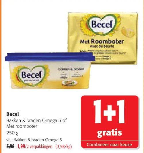 Promotie: Bakken & braden Omega 3 of Met roomboter