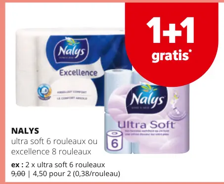 Offre: Ultra soft ou excellence