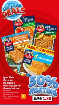 Aanbieding: Iglo Fish Cuisine, Kapiteins Klassiekers