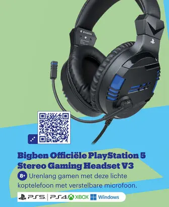 Aanbieding: Bigben Officiële PlayStation 5 Stereo Gaming 