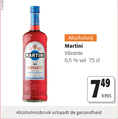 Promotie: Vibrante Alcoholvrij 0,5 % Vol