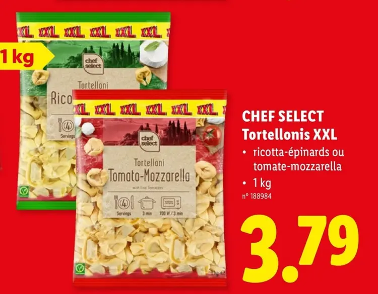 Offre: Tortellonis XXL