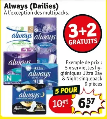 Offre: Always (Dailies)