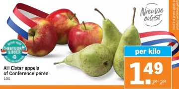 Aanbieding: AH Elstar appels of Conference peren