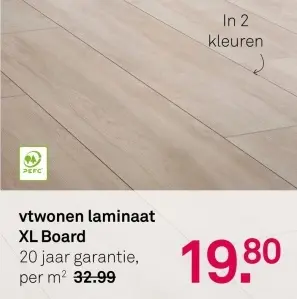 Aanbieding: laminaat XL Board