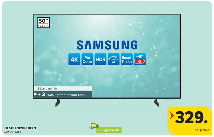 Promotie: TV UE50U7020FUXXN