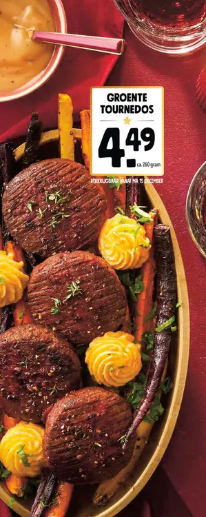 Aanbieding: Groente tournedos