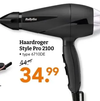 Aanbieding: Haardroger Style Pro 2100