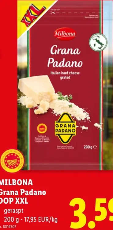 Promotie: Grana Padano DOP XXL