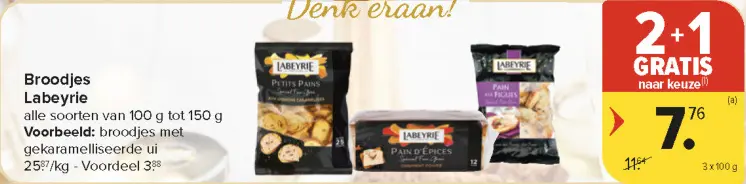 Aanbieding: Broodjes