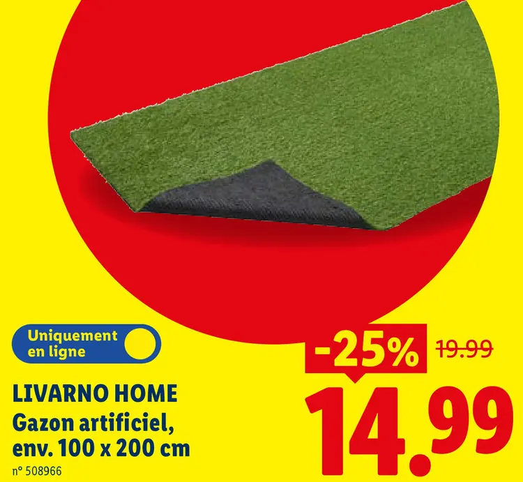 Offre: Gazon artificiel