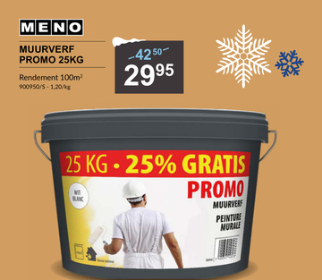 Aanbieding: MUURVERF PROMO