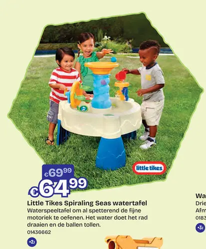 Promotie: Spiraling Seas watertafel