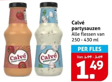 Aanbieding: Partysauzen