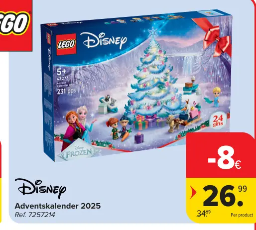 Aanbieding: LEGO Disney Adventskalender 2025