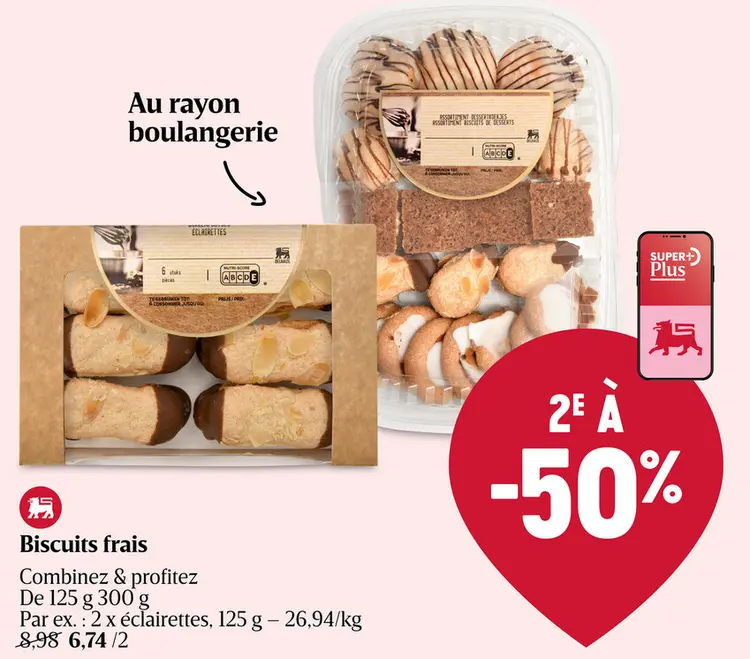 Offre: Biscuits frais