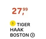 Aanbieding: TIGER HAAK BOSTON
