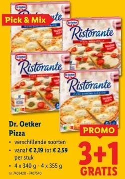 Aanbieding: Dr. Oetker Pizza