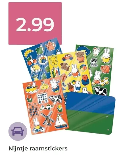 Aanbieding: Nijntje raamstickers