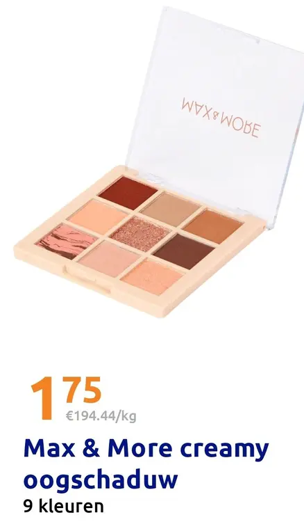Aanbieding: Creamy oogschaduw