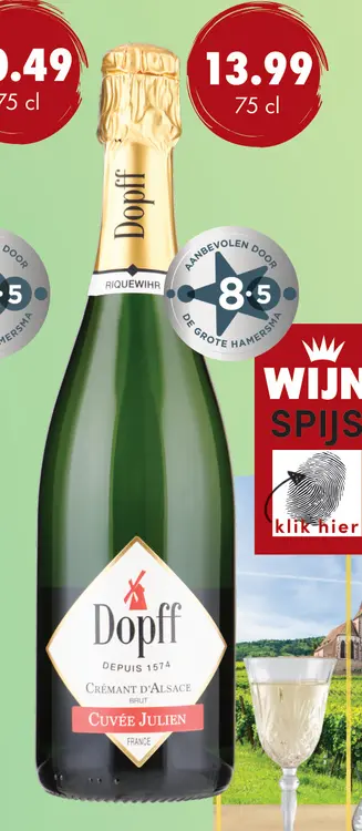 Aanbieding: Crémant d'Alsace Cuvée Julien
