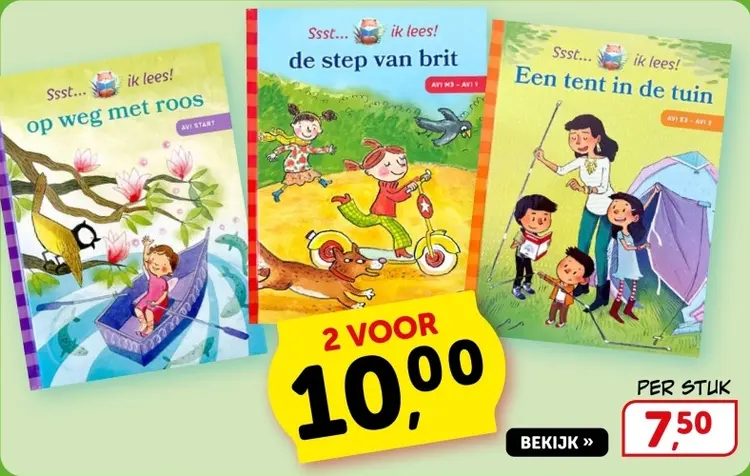 Aanbieding: Ssst... ik lees! boeken