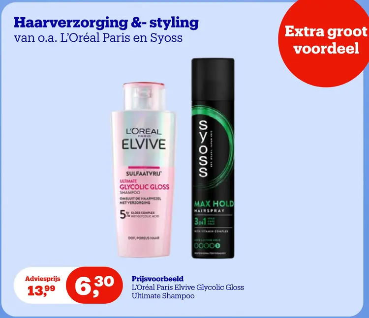 Aanbieding: Elvive Glycolic Gloss Ultimate Shampoo