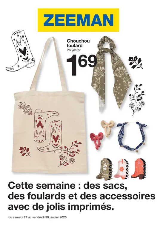Offre: Chouchou foulard
