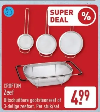 Aanbieding: CROFTON Zeef