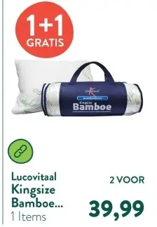 Aanbieding: Lucovitaal Kingsize Bamboe...